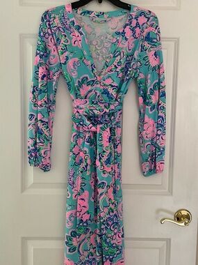 Lilly Pulitzer Midi Dress, Size M